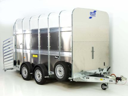 Ifor Williams veewagen TA510 12x7 178x372 cm hoogte: 213 cm 3,5t combinatie/deur